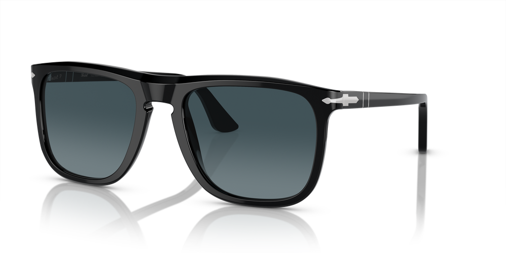 Persol PO3336S con Montatura Nero e Lenti Blu - Immagine 1