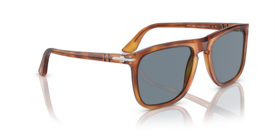 Persol PO3336S mit Terra Di Siena Gestell und Blau Gläsern - Bild 3