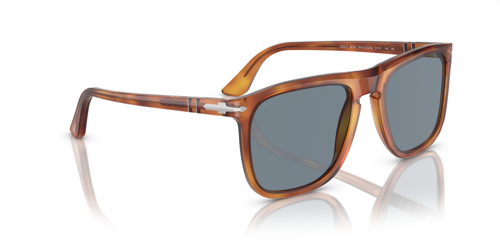 Persol PO3336S with Terra Di Siena Frame and Blue Lenses - Image 3