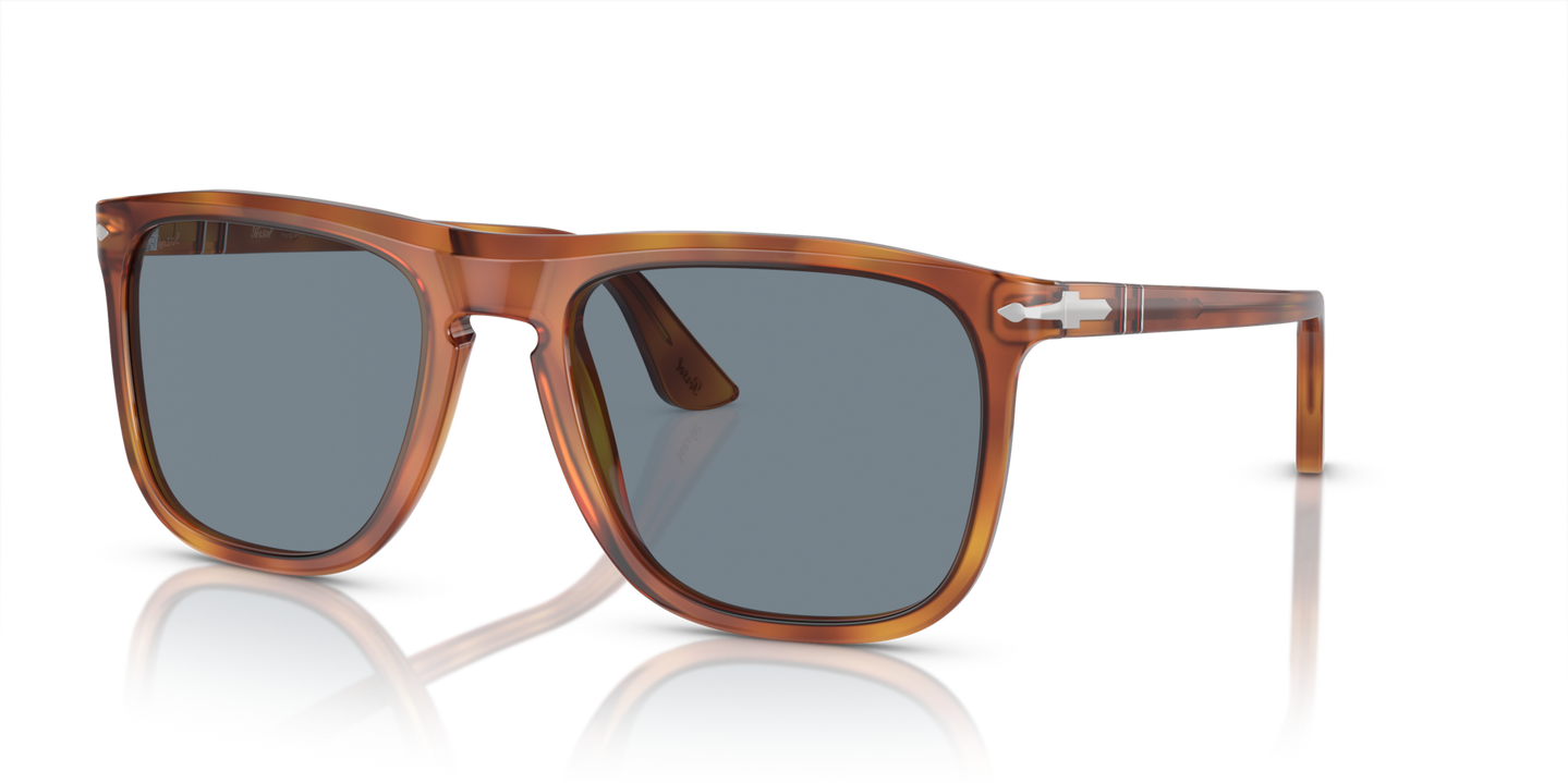 Persol PO3336S mit Terra Di Siena Gestell und Blau Gläsern - Bild 1