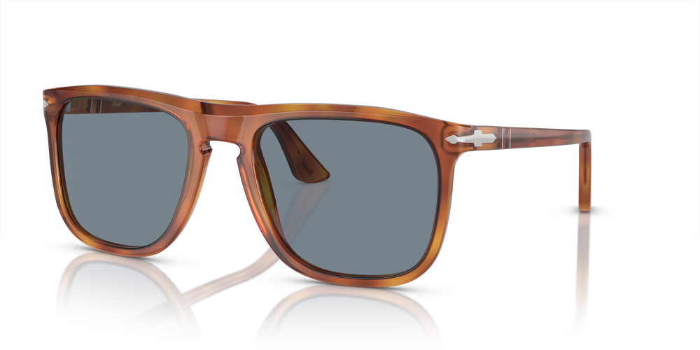Persol PO3336S with Terra Di Siena Frame and Blue Lenses - Image 1
