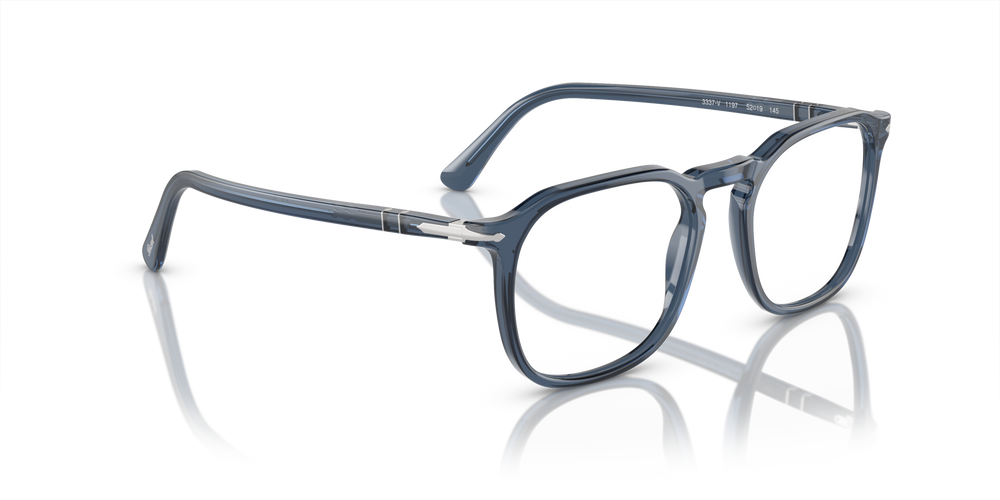 Persol PO3337V con Montura Azul Transparente - Imagen 3