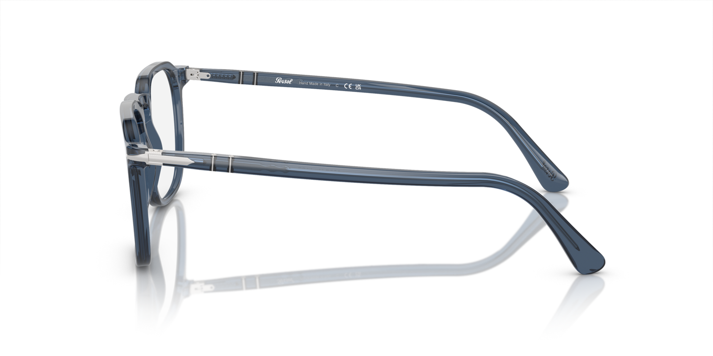 Persol PO3337V with Transparent Blue Frame - Image 1
