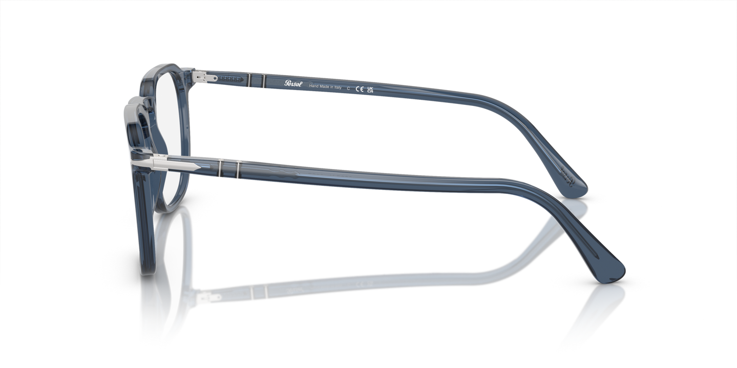 Persol PO3337V with Transparent Blue Frame - Image 1