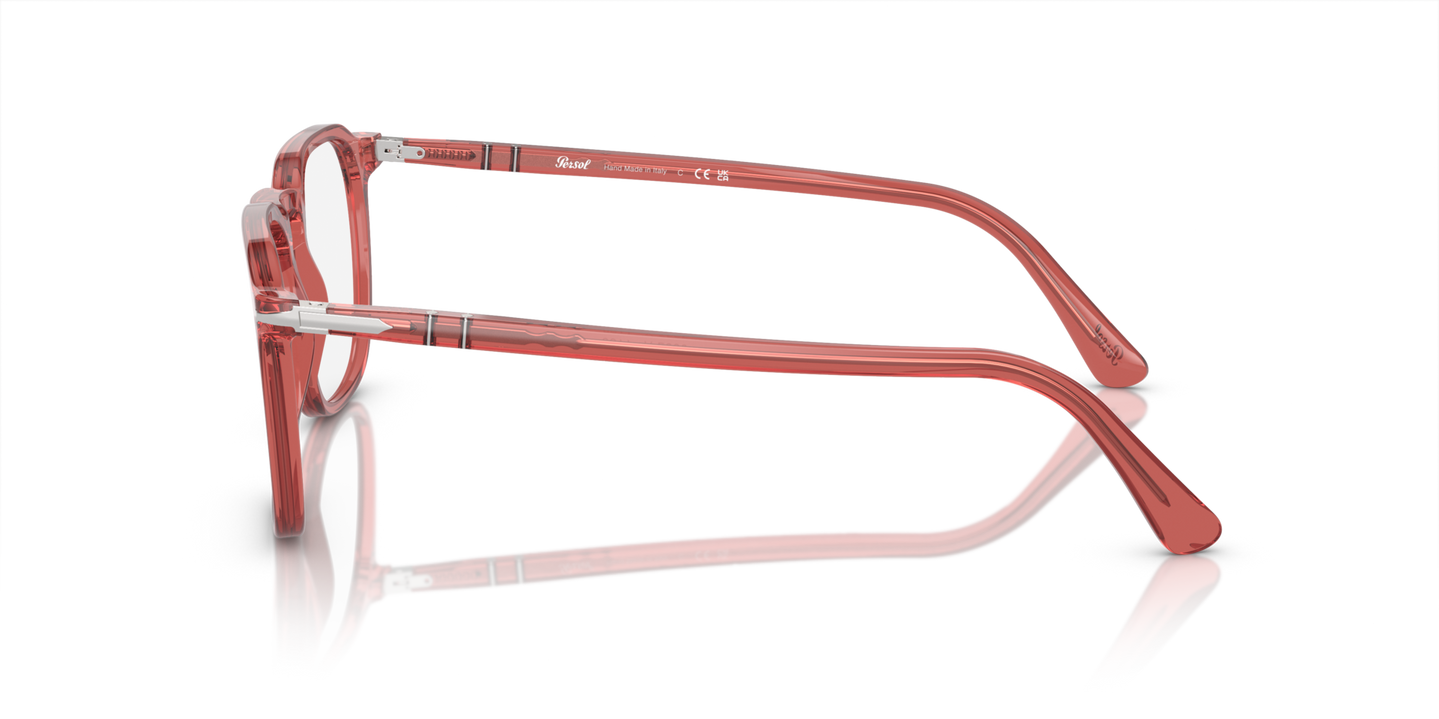 Persol PO3337V mit Gestell Rot transparent - Bild 1