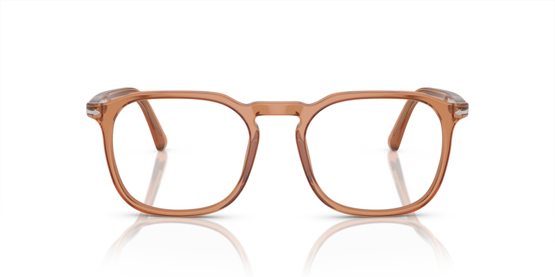 Visit PO3337V with Transparent Brown Frame