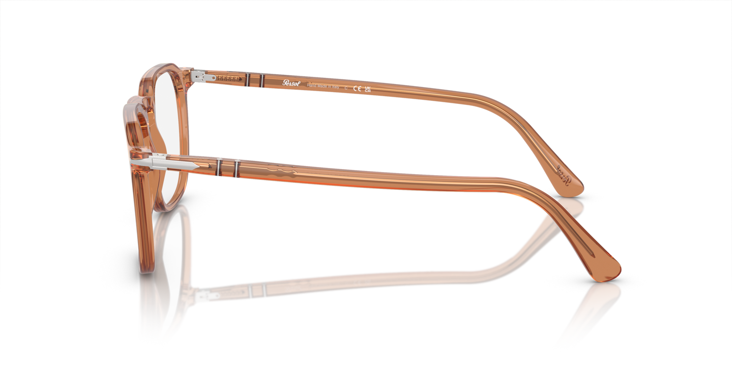 Persol PO3337V con Montatura Marrone Trasparente - Immagine 1