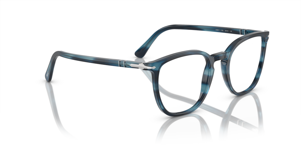 Persol PO3338V mit Gestell Blau gestreift - Bild 3