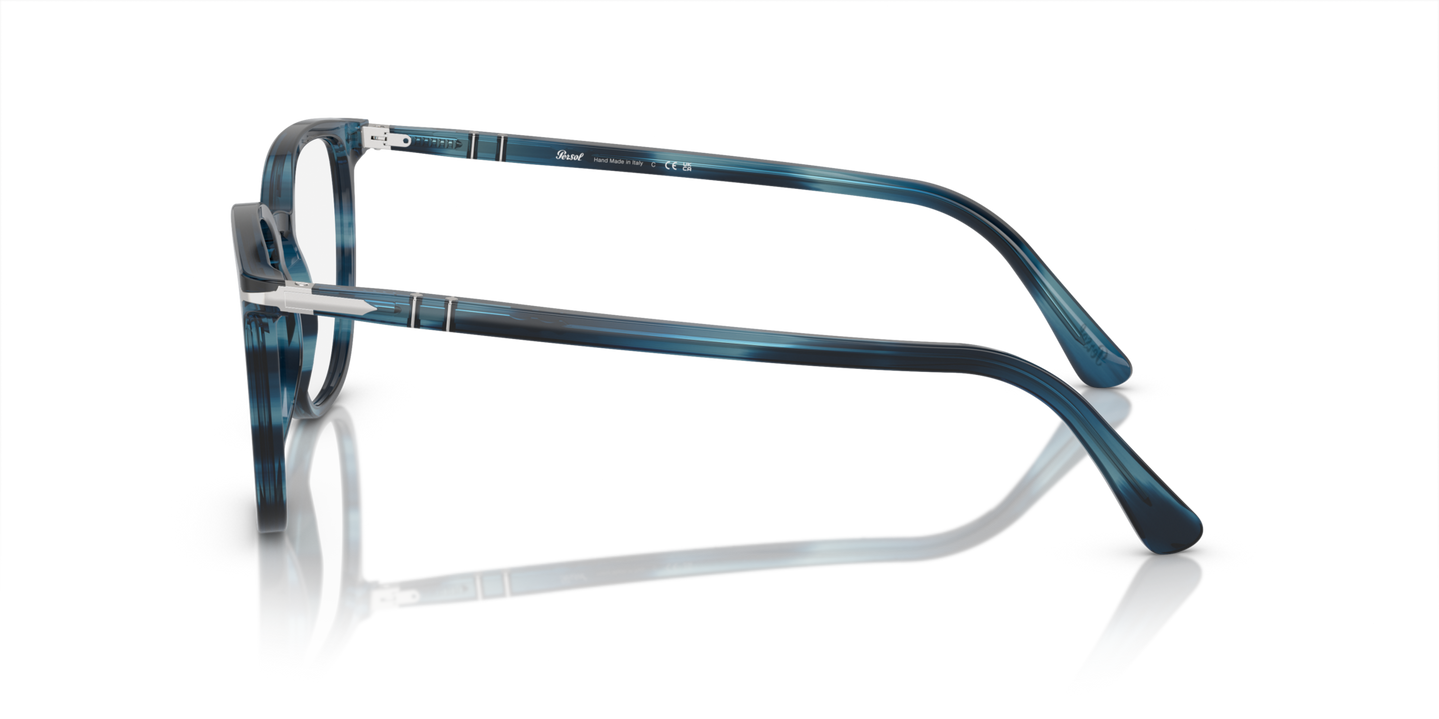 Persol PO3338V mit Gestell Blau gestreift - Bild 1