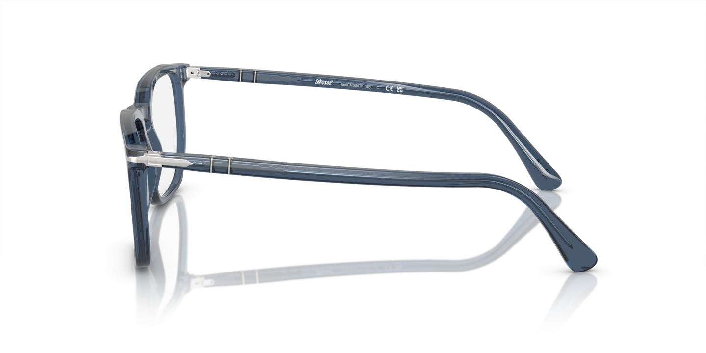 Persol PO3339V con Montatura Blu Trasparente - Immagine 1