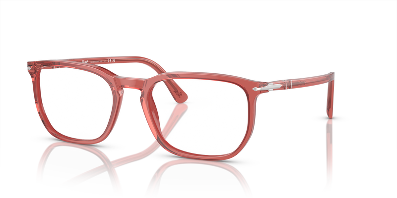 Visit PO3339V with Transparent Red Frame