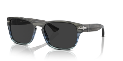 Persol PO3341S con Montatura Striped Grey Gradient Blue e Lenti Grigio - Immagine 1