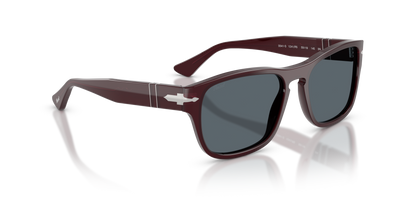Persol PO3341S con Montura Opalino y rojo burdeos y Lentes Azul - Imagen 3