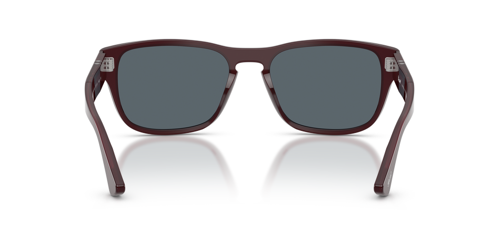 Persol PO3341S with Opal Burgundy Frame and Blue Lenses - Image 5