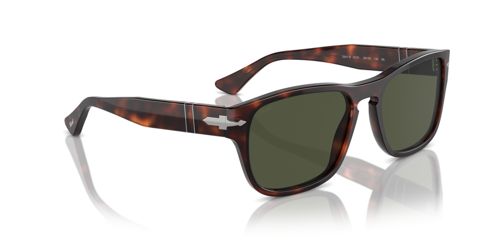 Persol PO3341S mit Havana Gestell und Grün Gläsern - Bild 3