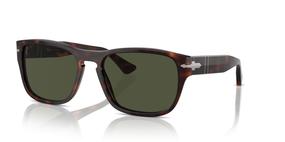 Persol PO3341S mit Havana Gestell und Grün Gläsern - Bild 1