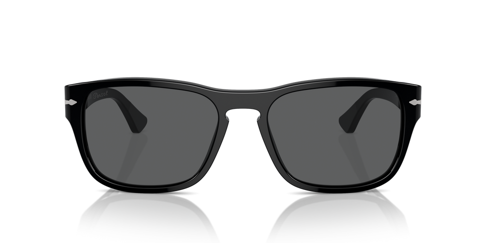 Persol PO3341S mit Schwarz Gestell und Grau Gläsern - Bild 2