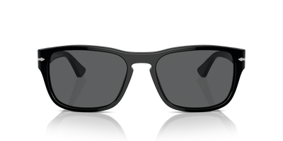 Persol PO3341S mit Schwarz Gestell und Grau Gläsern - Bild 2