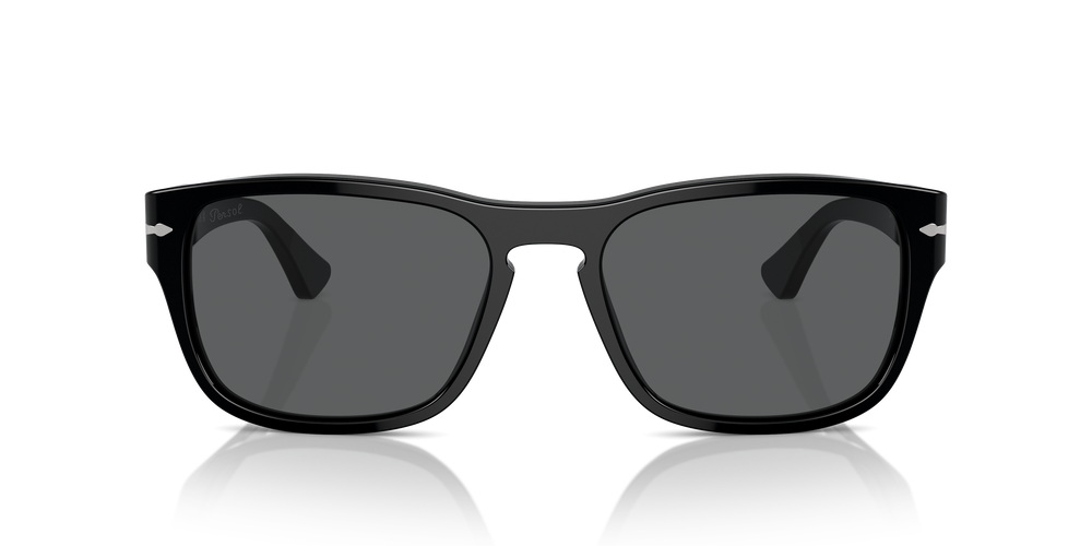Persol PO3341S mit Schwarz Gestell und Grau Gläsern - Bild 2