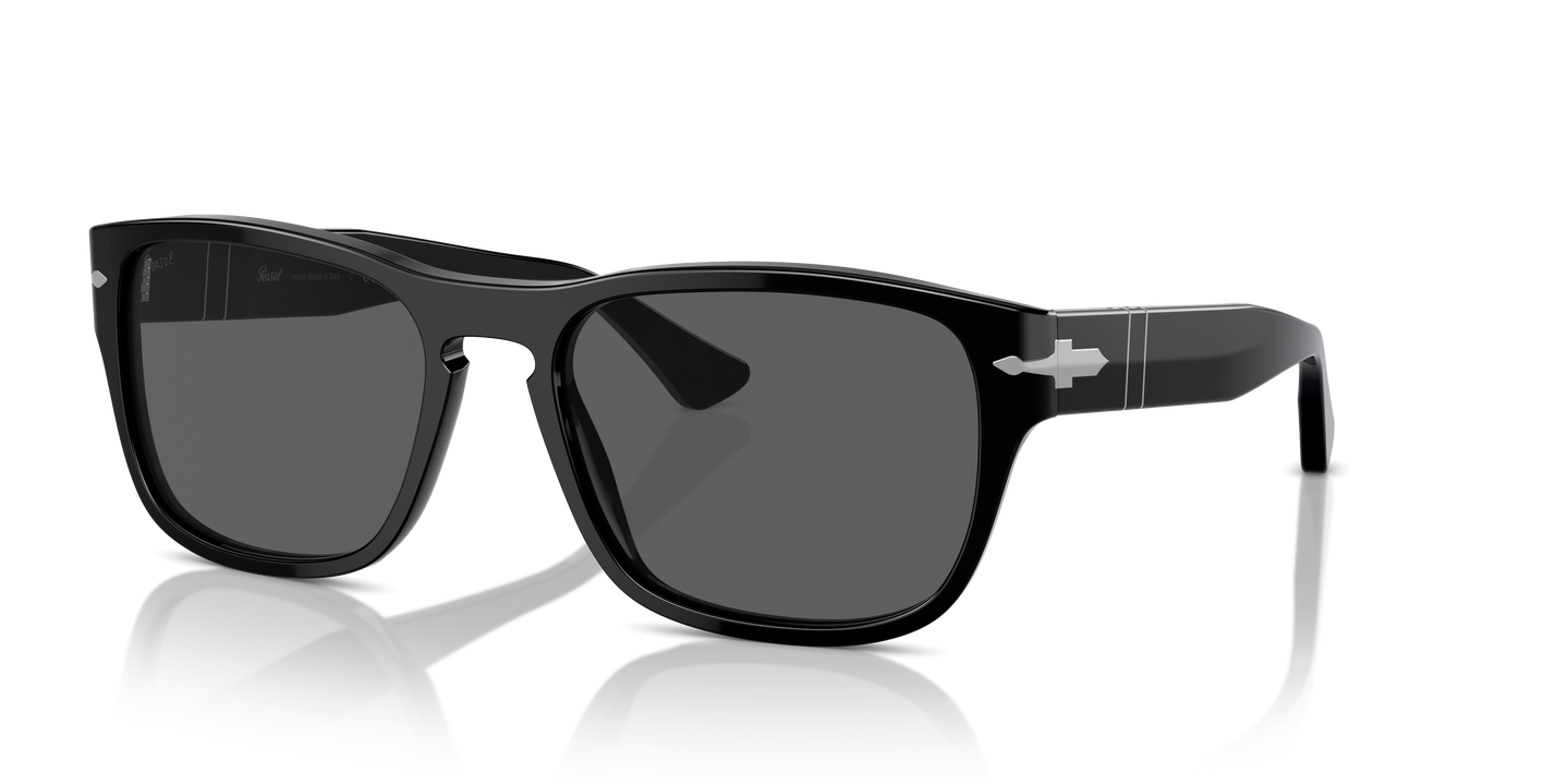 Persol PO3341S mit Schwarz Gestell und Grau Gläsern - Bild 1
