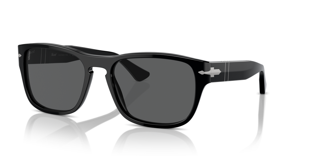 Persol PO3341S mit Schwarz Gestell und Grau Gläsern - Bild 1