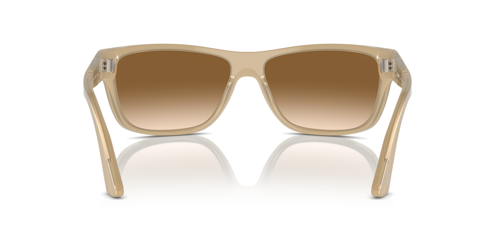 Persol PO3342S con Montatura Beige opalino e Lenti Marrone - Immagine 5