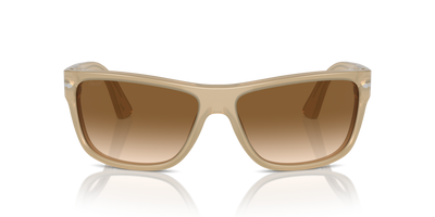 Persol PO3342S con Montatura Beige opalino e Lenti Marrone - Immagine 2