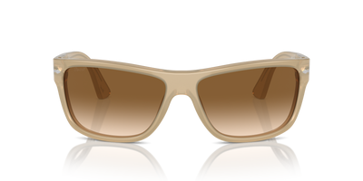 Persol PO3342S con Montatura Beige opalino e Lenti Marrone - Immagine 2