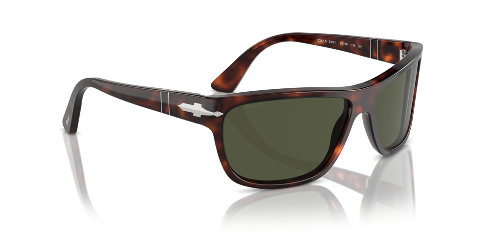 Persol PO3342S mit Havana Gestell und Grün Gläsern - Bild 3