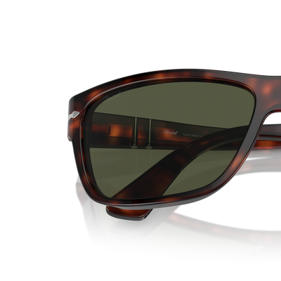 Persol PO3342S mit Havana Gestell und Grün Gläsern – Variantenbild