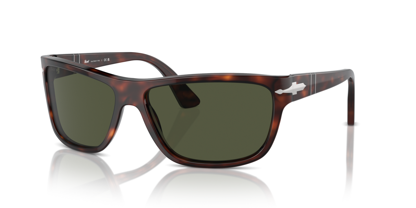 Persol PO3342S mit Havana Gestell und Grün Gläsern - Bild 1