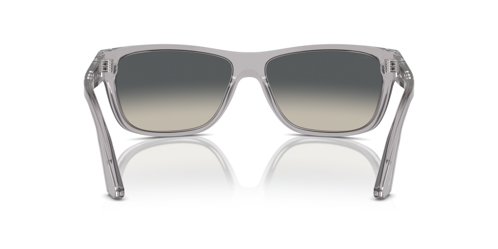 Persol PO3342S mit Grau transparent Gestell und Grau Gläsern - Bild 5