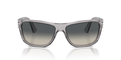 Persol PO3342S with Transparent Grey Frame and Grey Lenses - Image 2