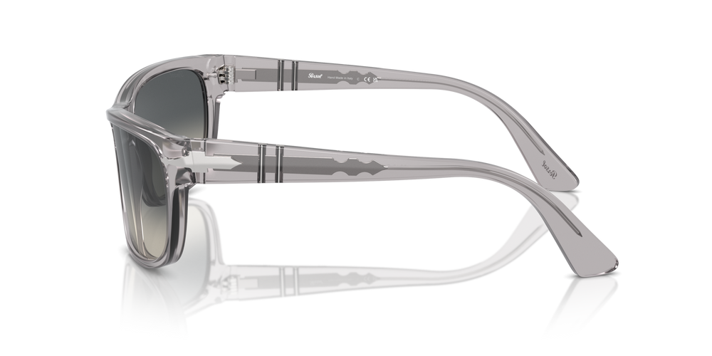 Persol PO3342S mit Grau transparent Gestell und Grau Gläsern - Bild 4