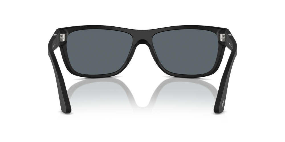 Persol PO3342S with Matte Black Frame and Blue Lenses - Image 5