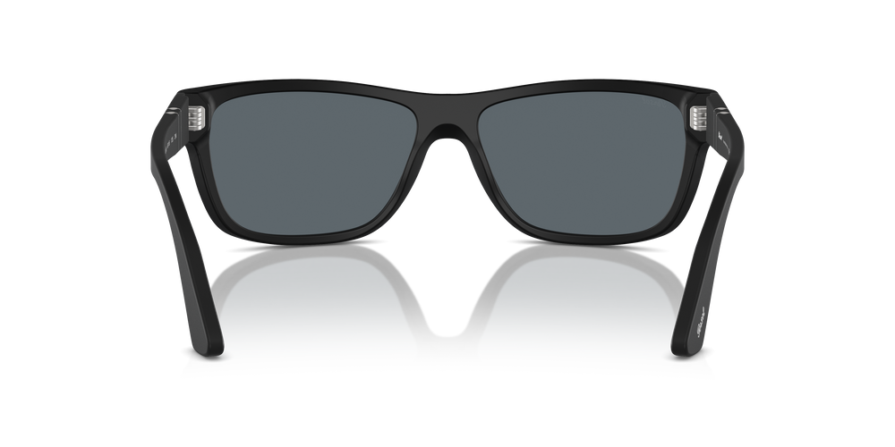 Persol PO3342S mit Matt Schwarz Gestell und Blau Gläsern - Bild 5