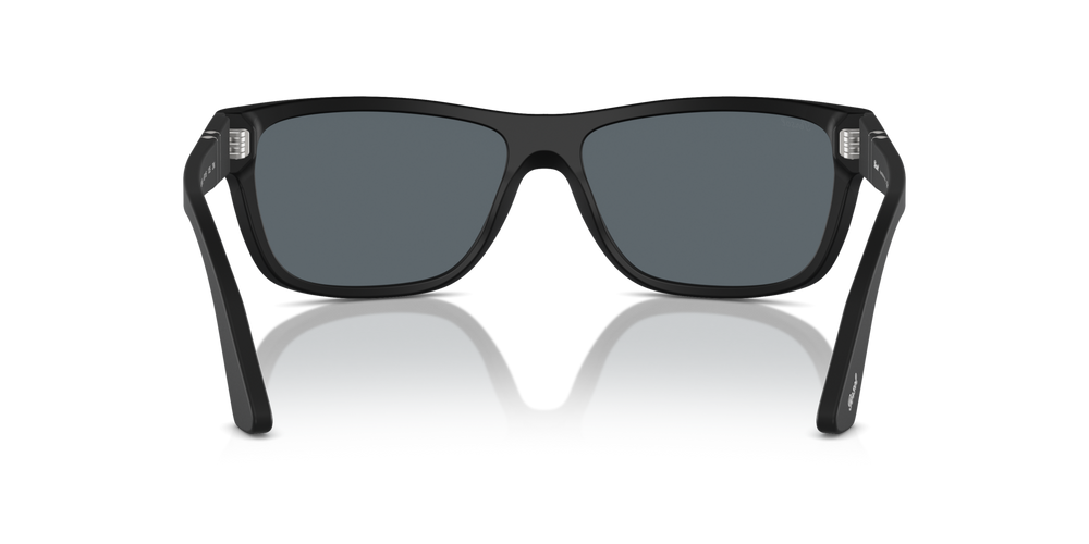 Persol PO3342S with Matte Black Frame and Blue Lenses - Image 5