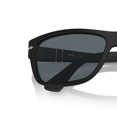 Persol PO3342S mit Matt Schwarz Gestell und Blau Gläsern – Variantenbild