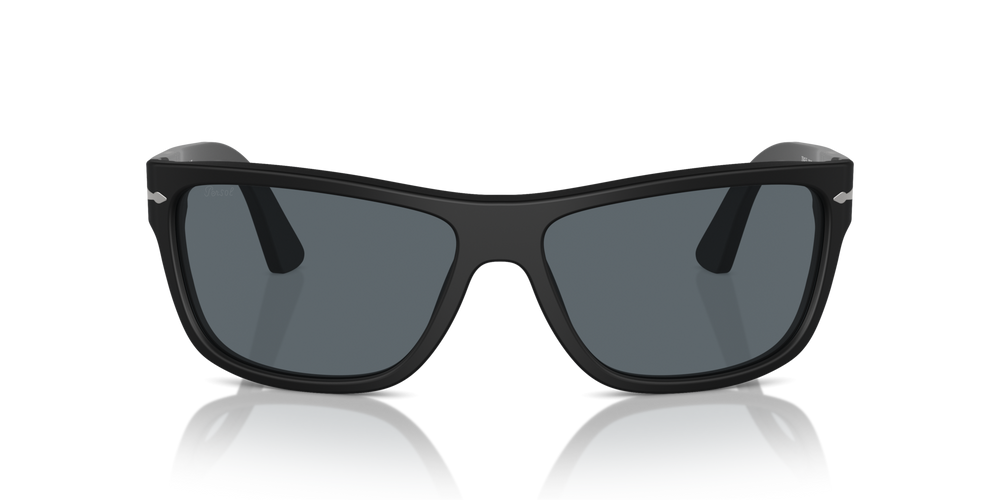 Persol PO3342S with Matte Black Frame and Blue Lenses - Image 2