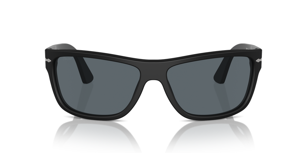 Persol PO3342S with Matte Black Frame and Blue Lenses | Persol® US