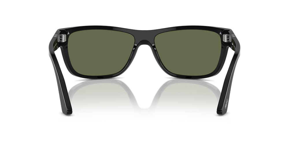 Persol PO3342S mit Schwarz Gestell und Grün Gläsern - Bild 5