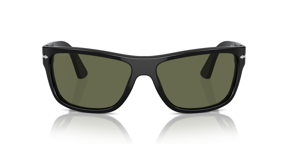 Persol PO3342S mit Schwarz Gestell und Grün Gläsern - Bild 2