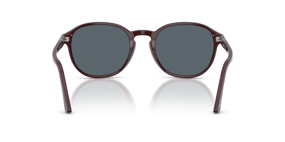 Persol PO3343S avec Monture Lie de vin opalescent et Verres Bleu - Image 5