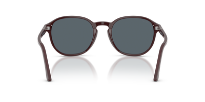 Persol PO3343S with Opal Burgundy Frame and Blue Lenses - Image 5