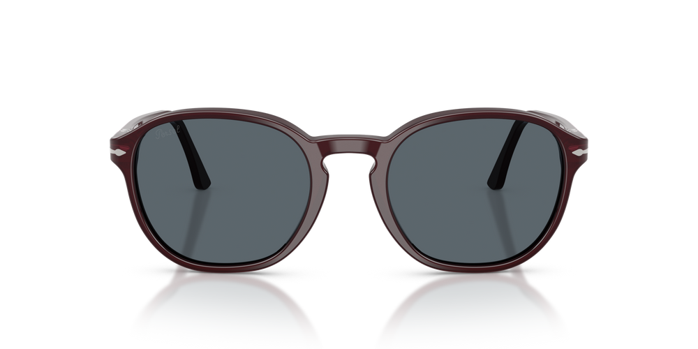 Persol PO3343S avec Monture Lie de vin opalescent et Verres Bleu - Image 2