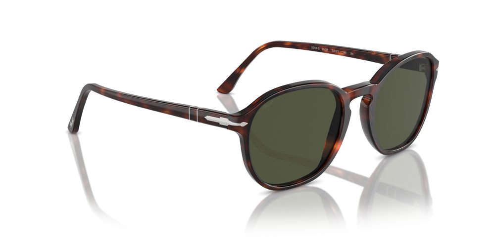 Persol PO3343S avec Monture Havana et Verres Vert - Image 3