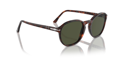 Persol PO3343S avec Monture Havana et Verres Vert - Image 3