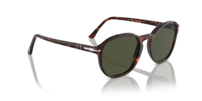 Persol PO3343S con Montura Habana y Lentes Verde - Imagen 3