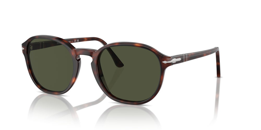 Persol PO3343S con Montatura Havana e Lenti Verde - Immagine 1