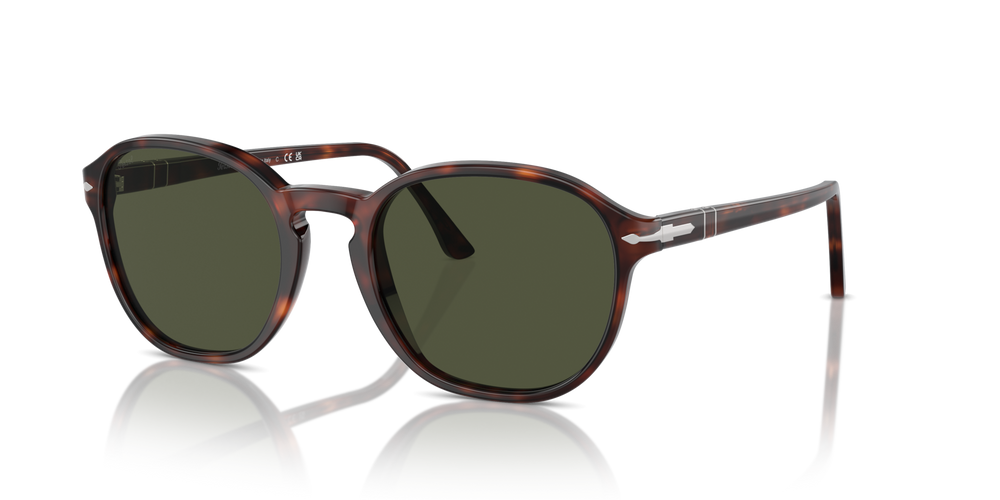 Persol PO3343S avec Monture Havana et Verres Vert - Image 1